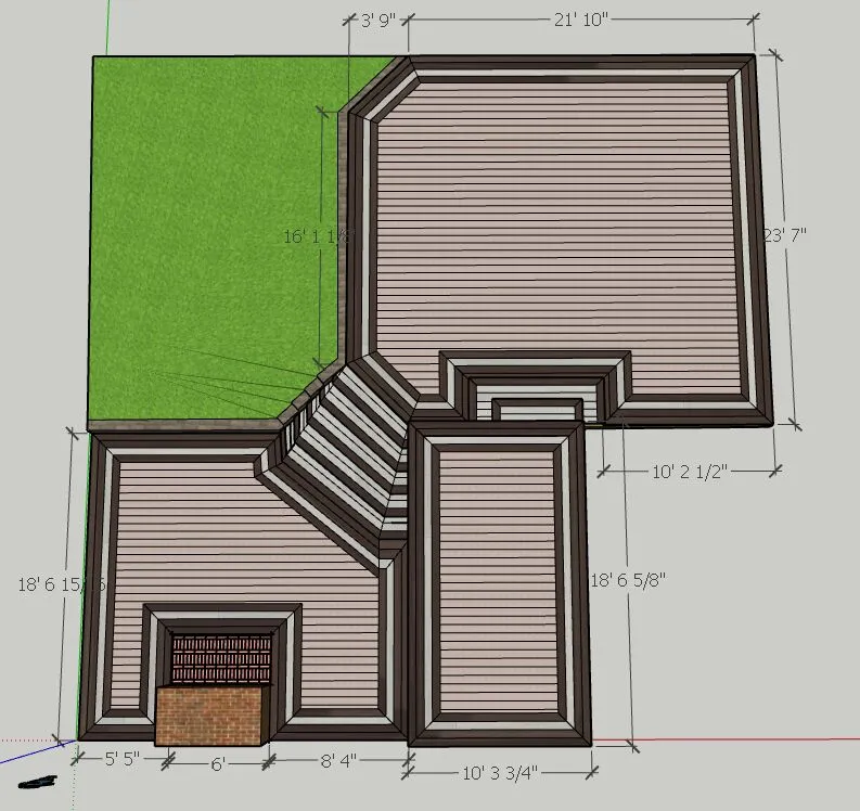 All three levels together