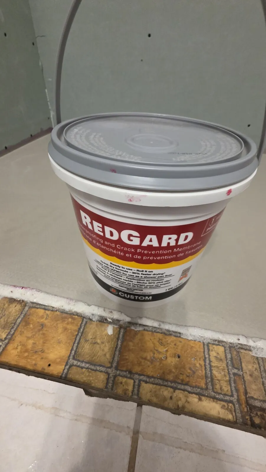 Walk-in bathtub installation — work in progress (2)