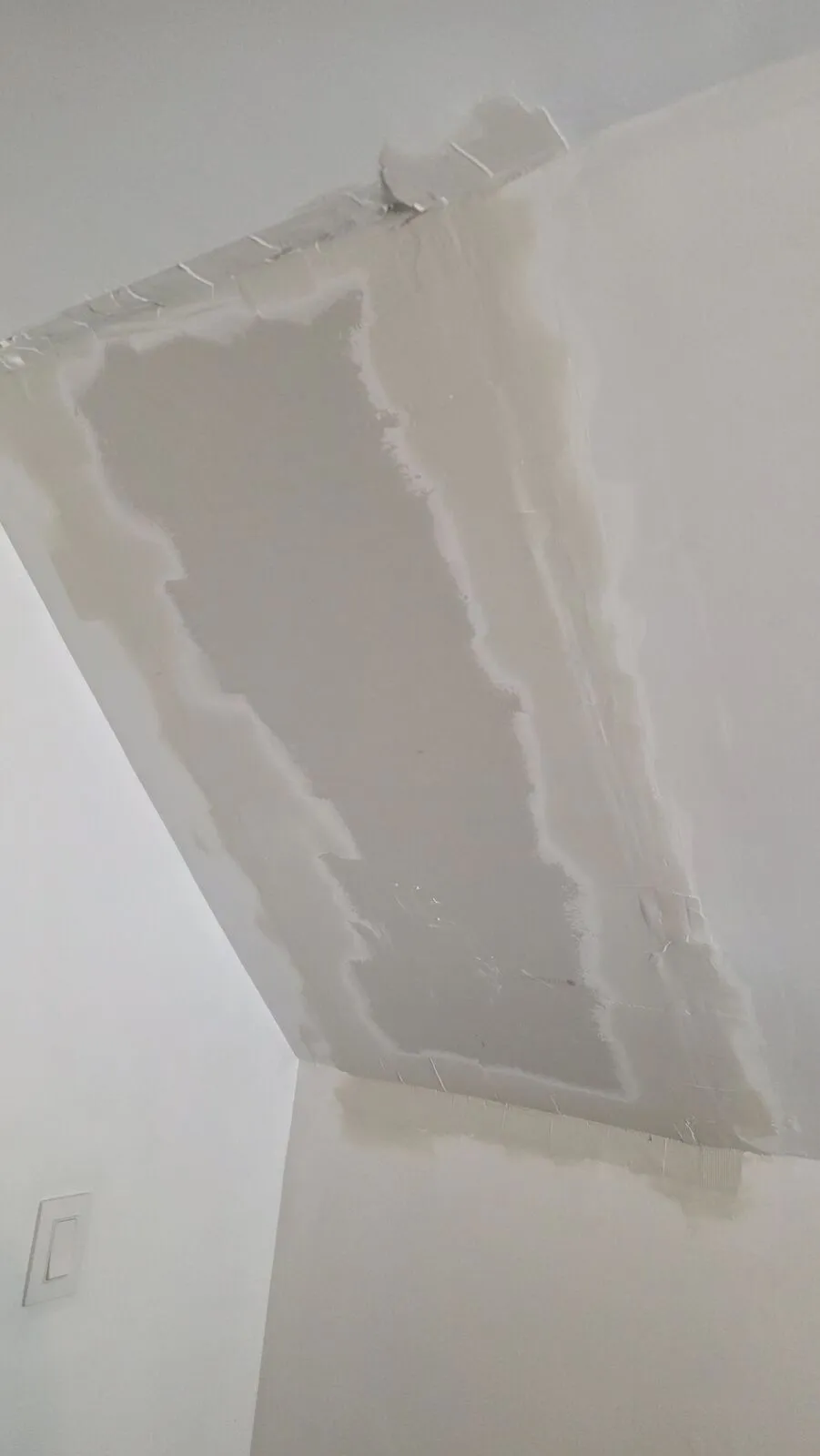 Roof replacement and skylight removal — work in progress (5)