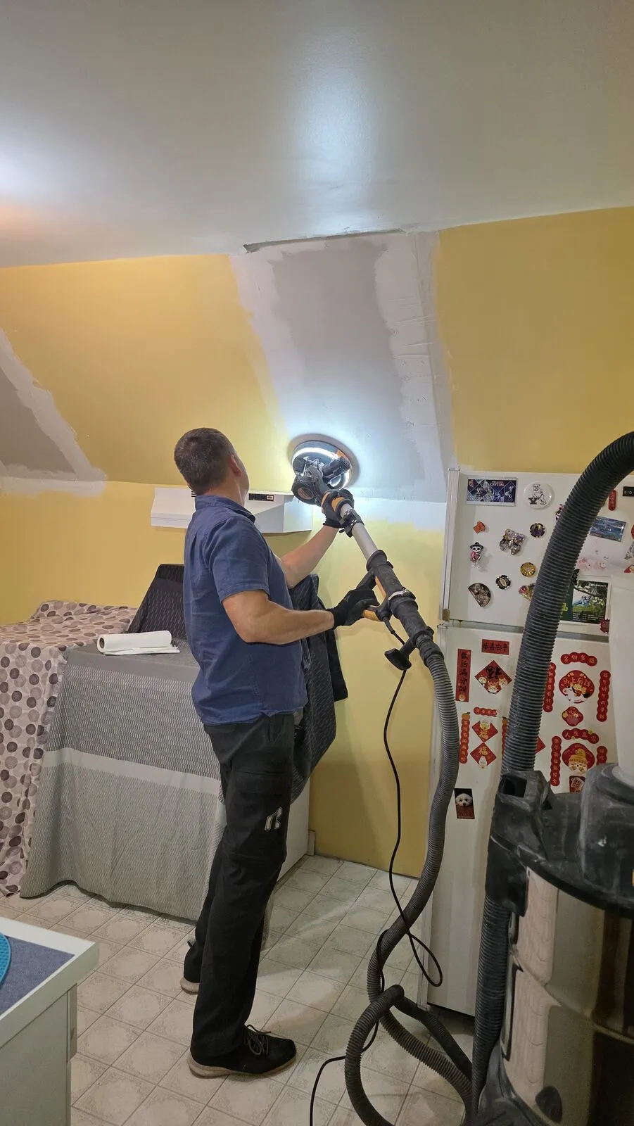 Roof replacement and skylight removal — work in progress (6)