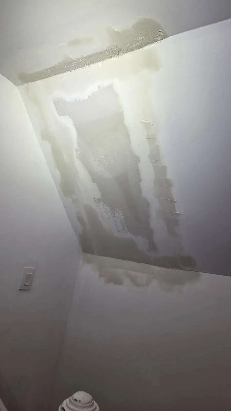 Roof replacement and skylight removal — work in progress (7)